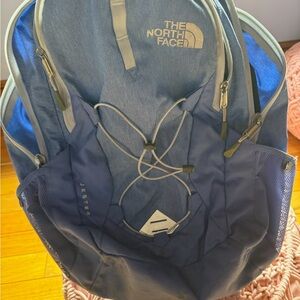 The North Face Blue Backpack